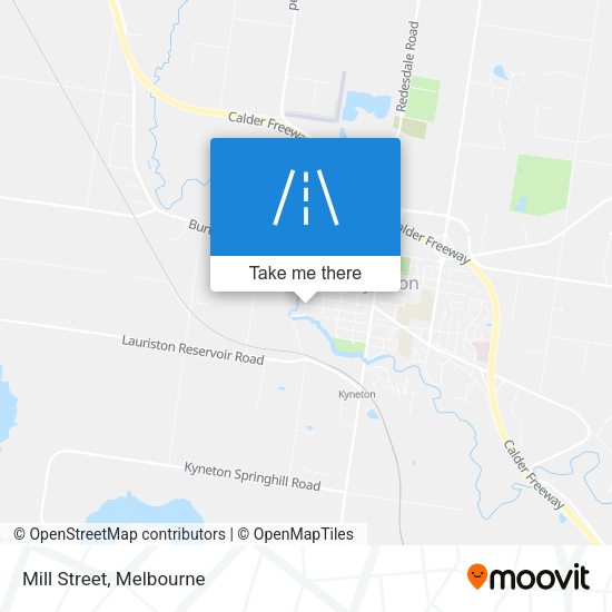 Mill Street map