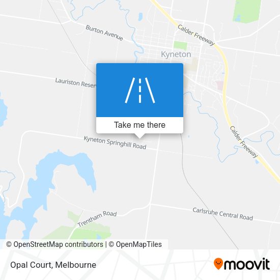 Opal Court map