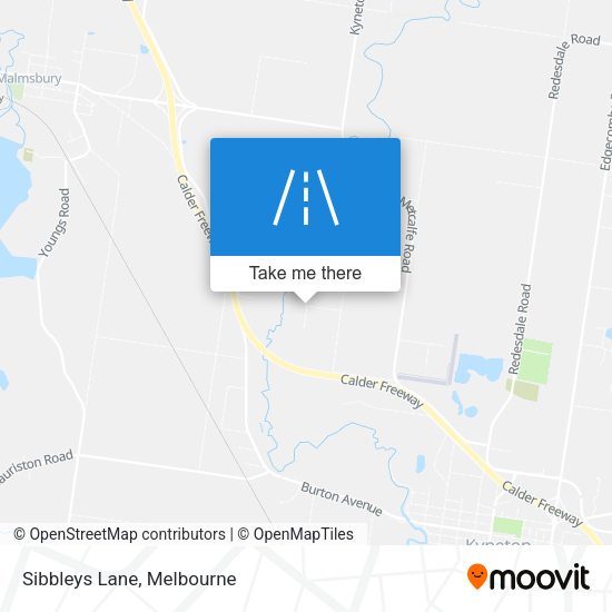 Sibbleys Lane map