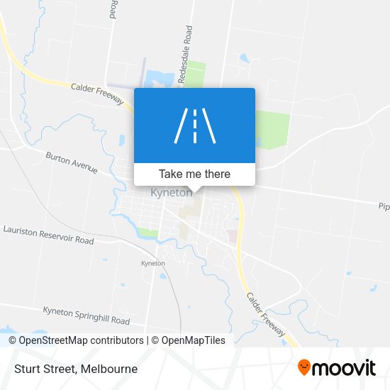 Sturt Street map