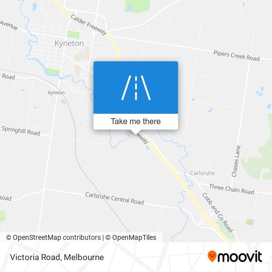 Victoria Road map