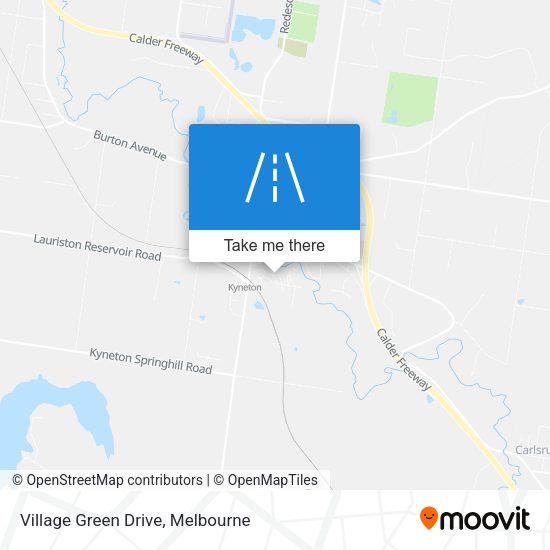Village Green Drive map