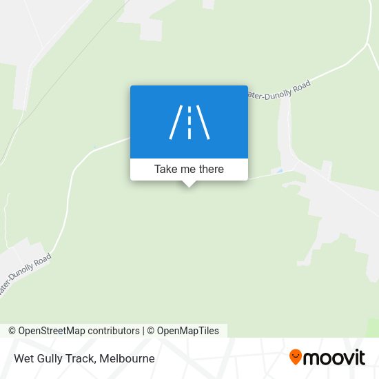 Wet Gully Track map