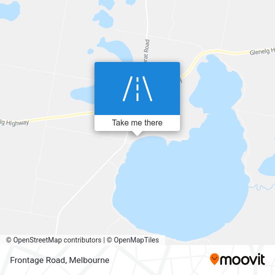 Frontage Road map