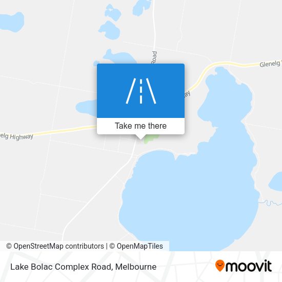 Lake Bolac Complex Road map