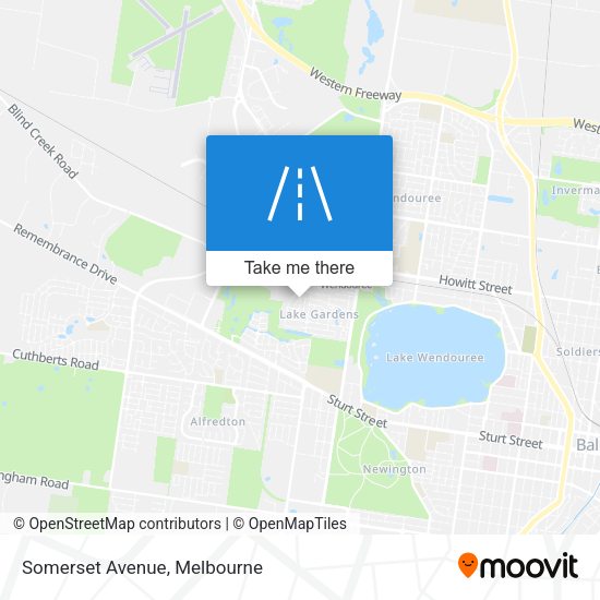Somerset Avenue map