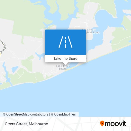 Cross Street map
