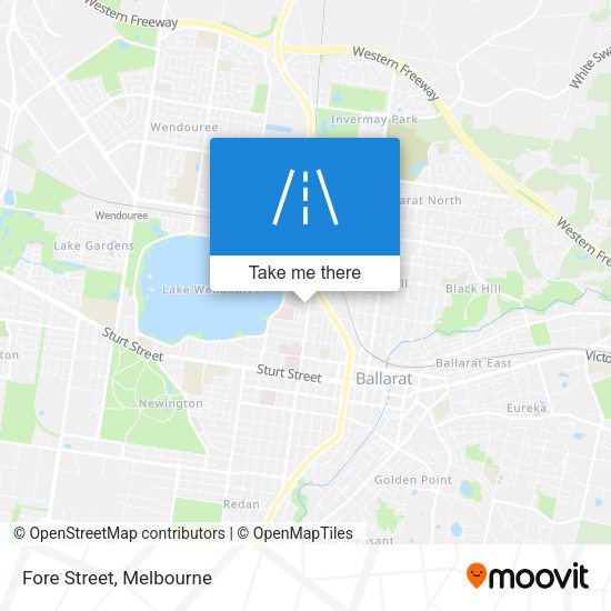 Fore Street map
