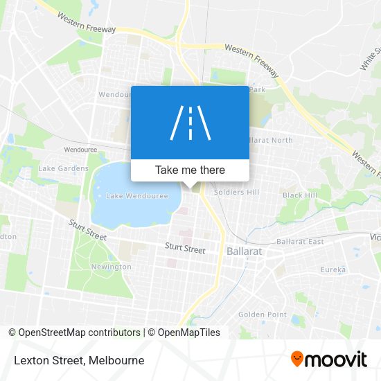 Lexton Street map