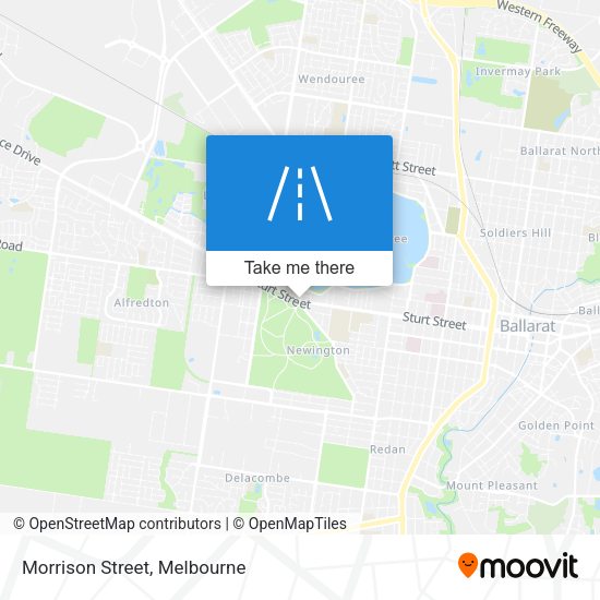Morrison Street map