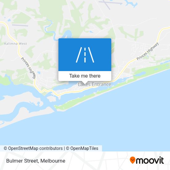 Bulmer Street map