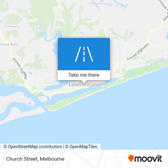 Church Street map