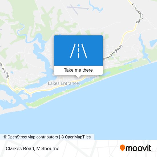 Clarkes Road map