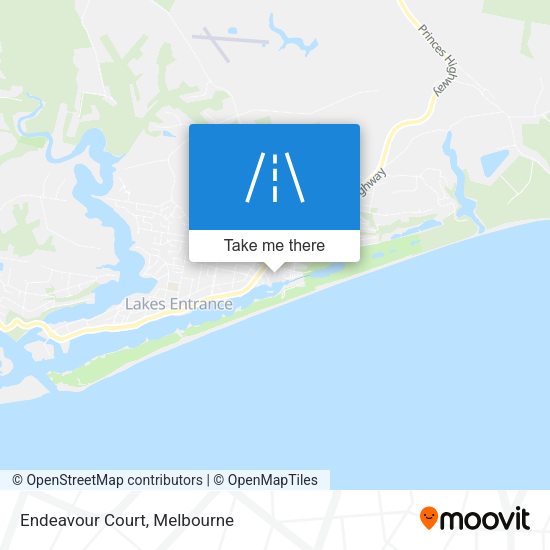 Endeavour Court map