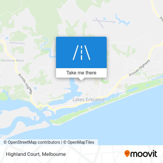 Highland Court map