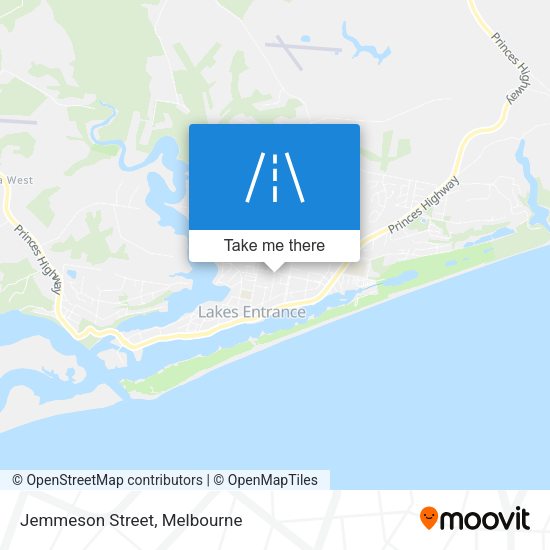 Jemmeson Street map