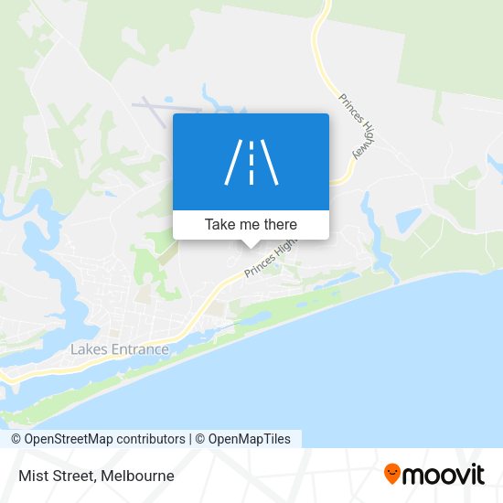 Mist Street map