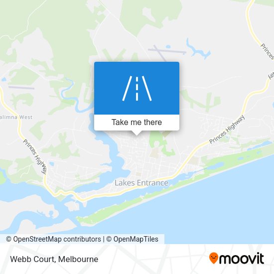 Webb Court map