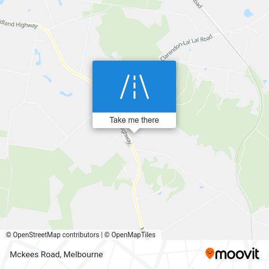 Mckees Road map