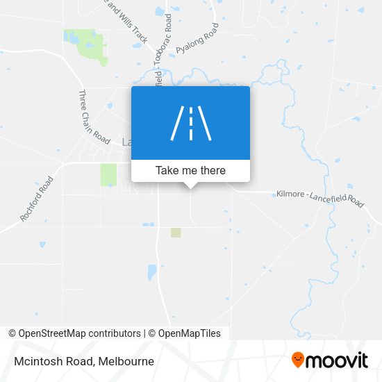 Mcintosh Road map