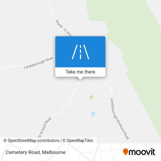 Cemetery Road map