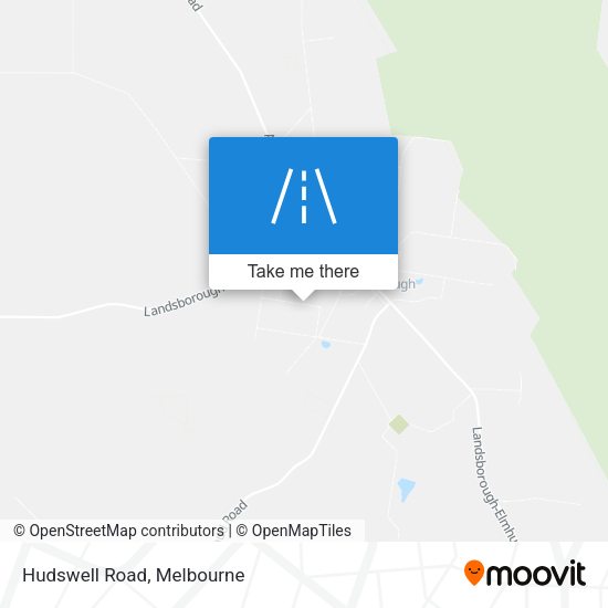 Hudswell Road map