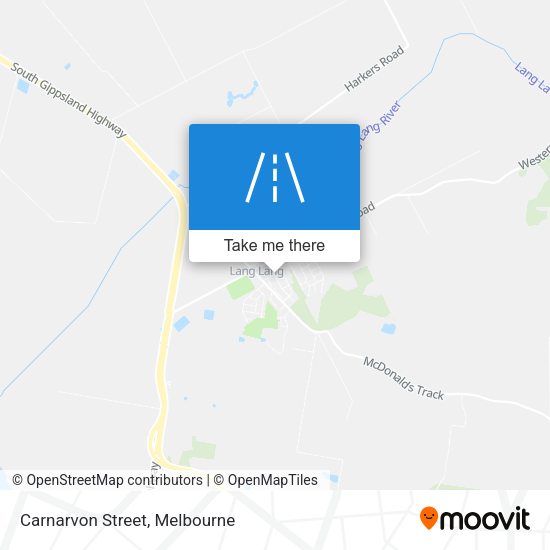 Carnarvon Street map