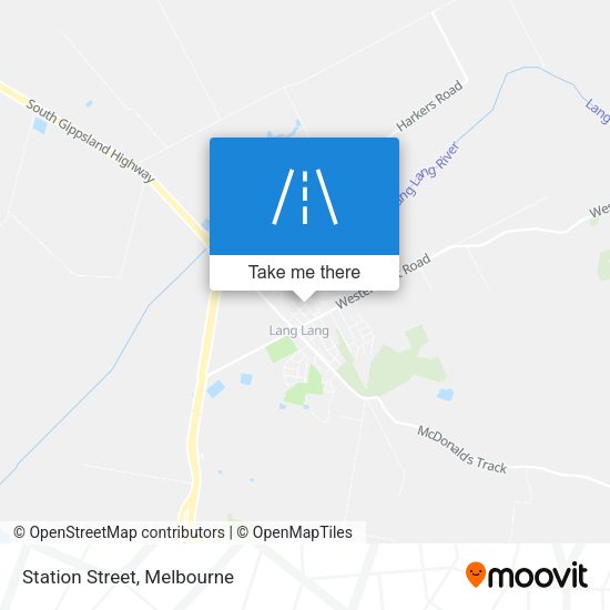 Station Street map