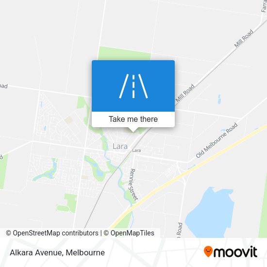 Alkara Avenue map