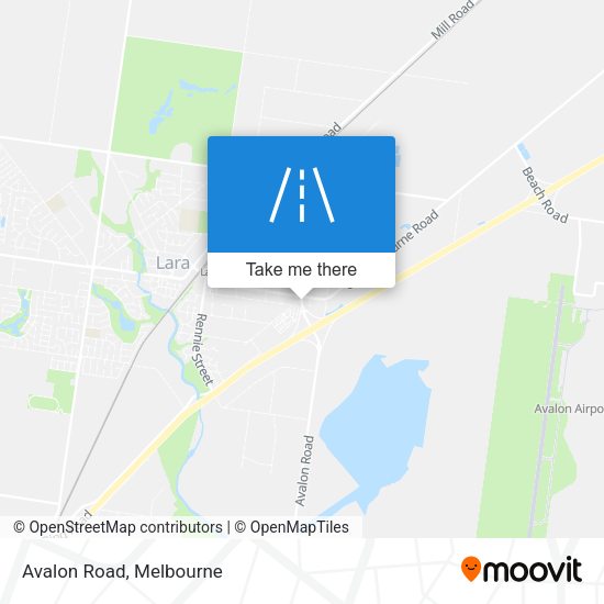 Avalon Road map