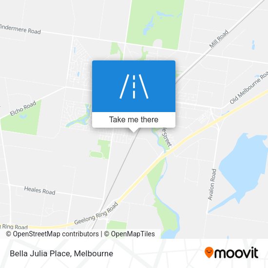 Bella Julia Place map