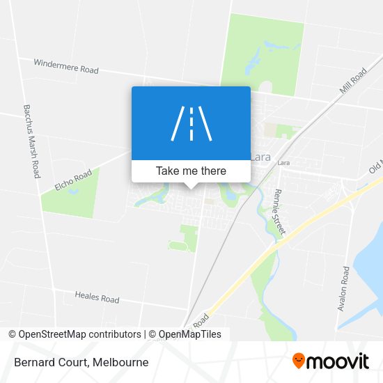 Bernard Court map