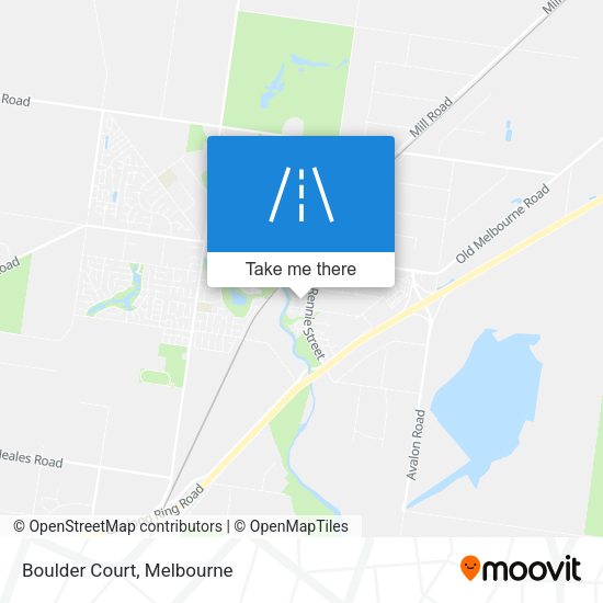 Boulder Court map
