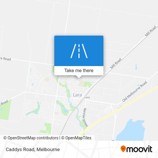 Caddys Road map