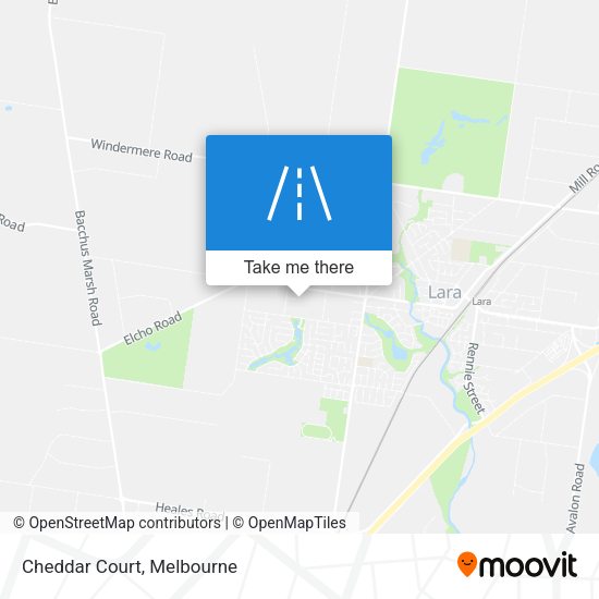 Cheddar Court map