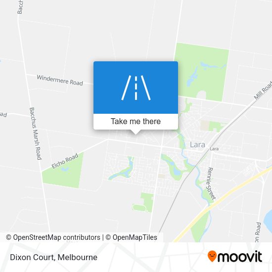 Dixon Court map