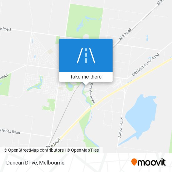 Duncan Drive map