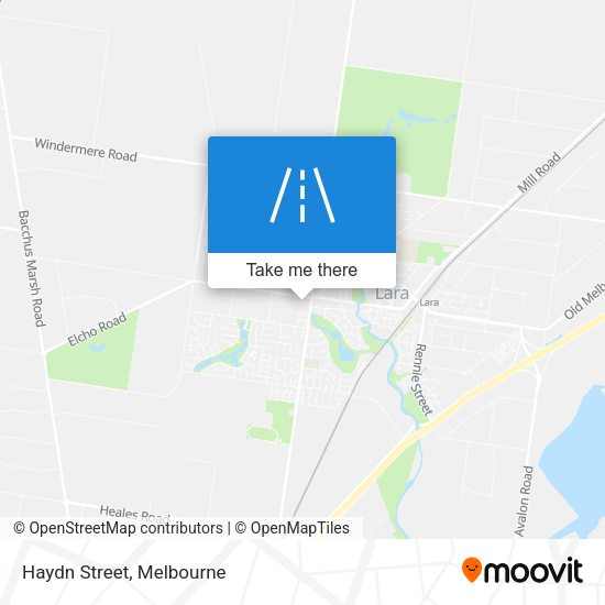 Haydn Street map