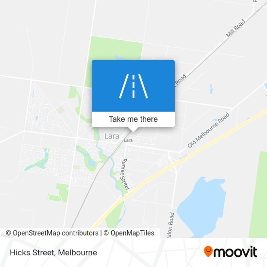 Hicks Street map