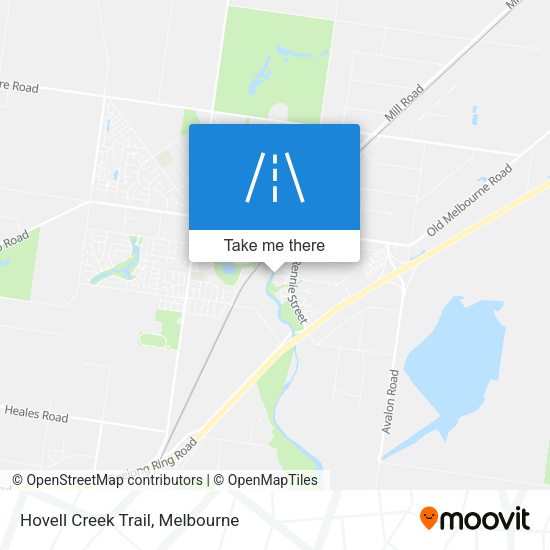 Hovell Creek Trail map