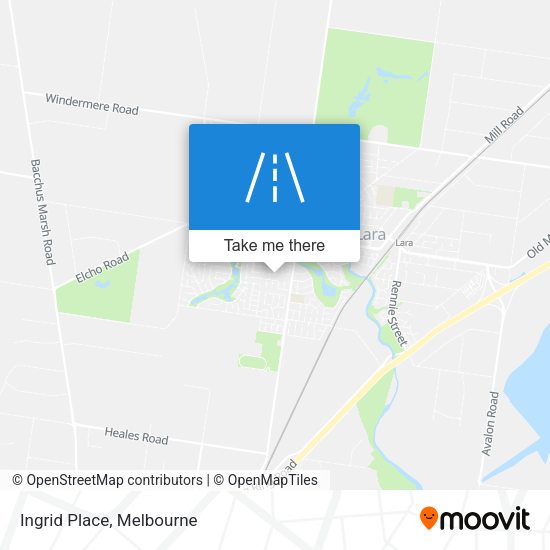 Ingrid Place map