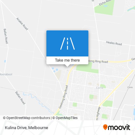 Kulina Drive map