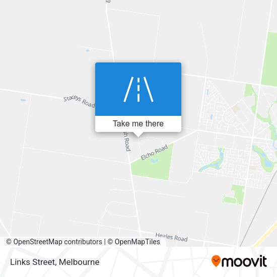 Links Street map