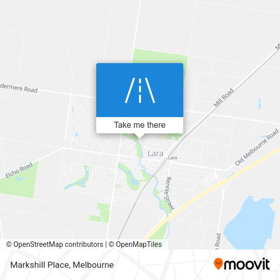 Markshill Place map