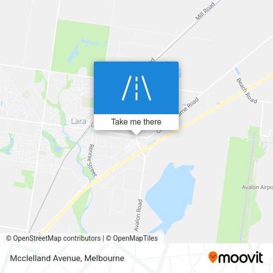 Mcclelland Avenue map
