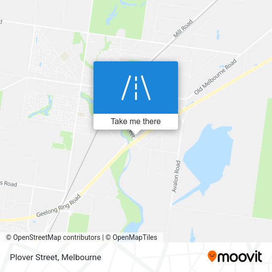 Plover Street map