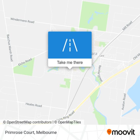 Primrose Court map