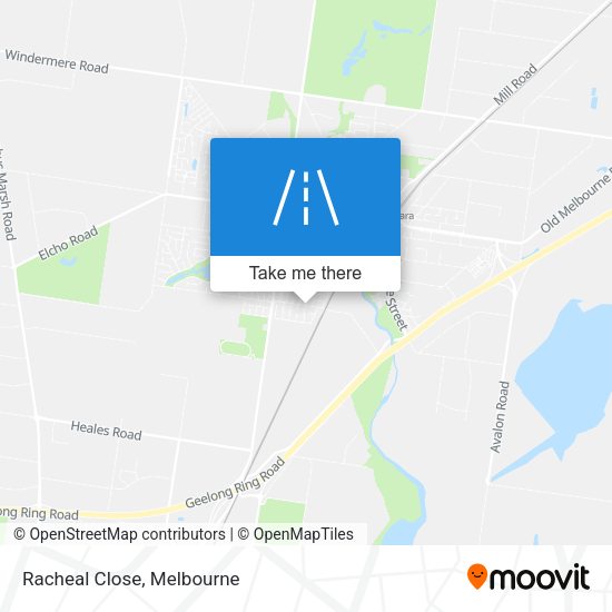 Racheal Close map