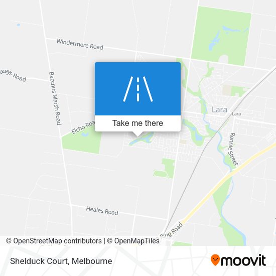 Shelduck Court map