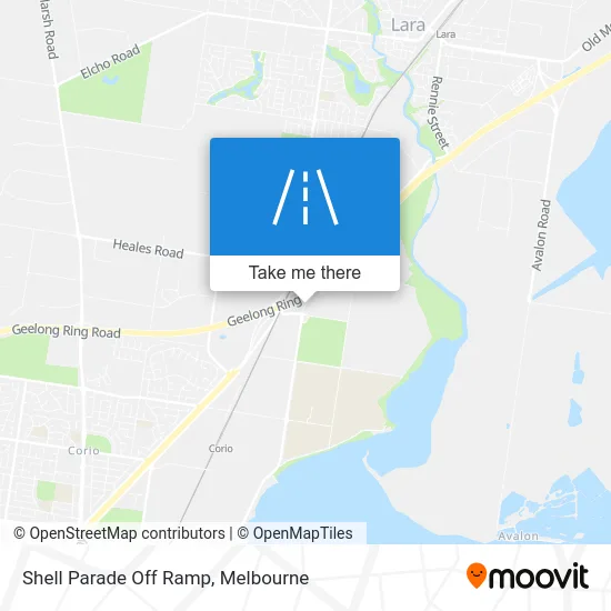 Mapa Shell Parade Off Ramp